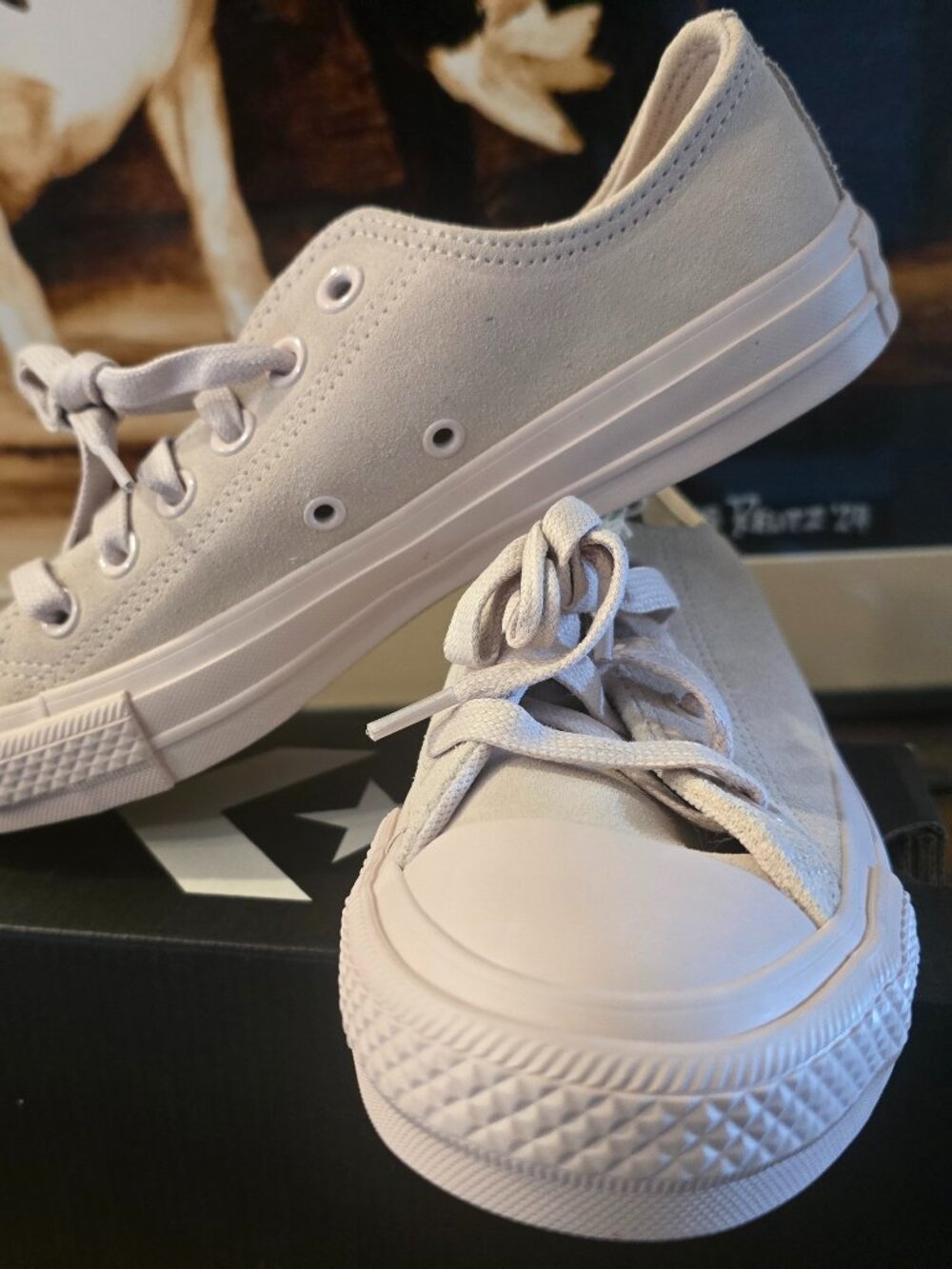 Converse Chuck Taylor All Star Shoes Womens 7.5 Suede Pink Low A15501C NEW
